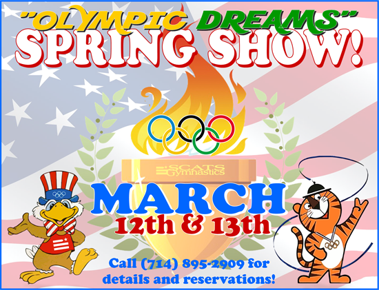 The "Olympic Dreams" Spring Show 2016
